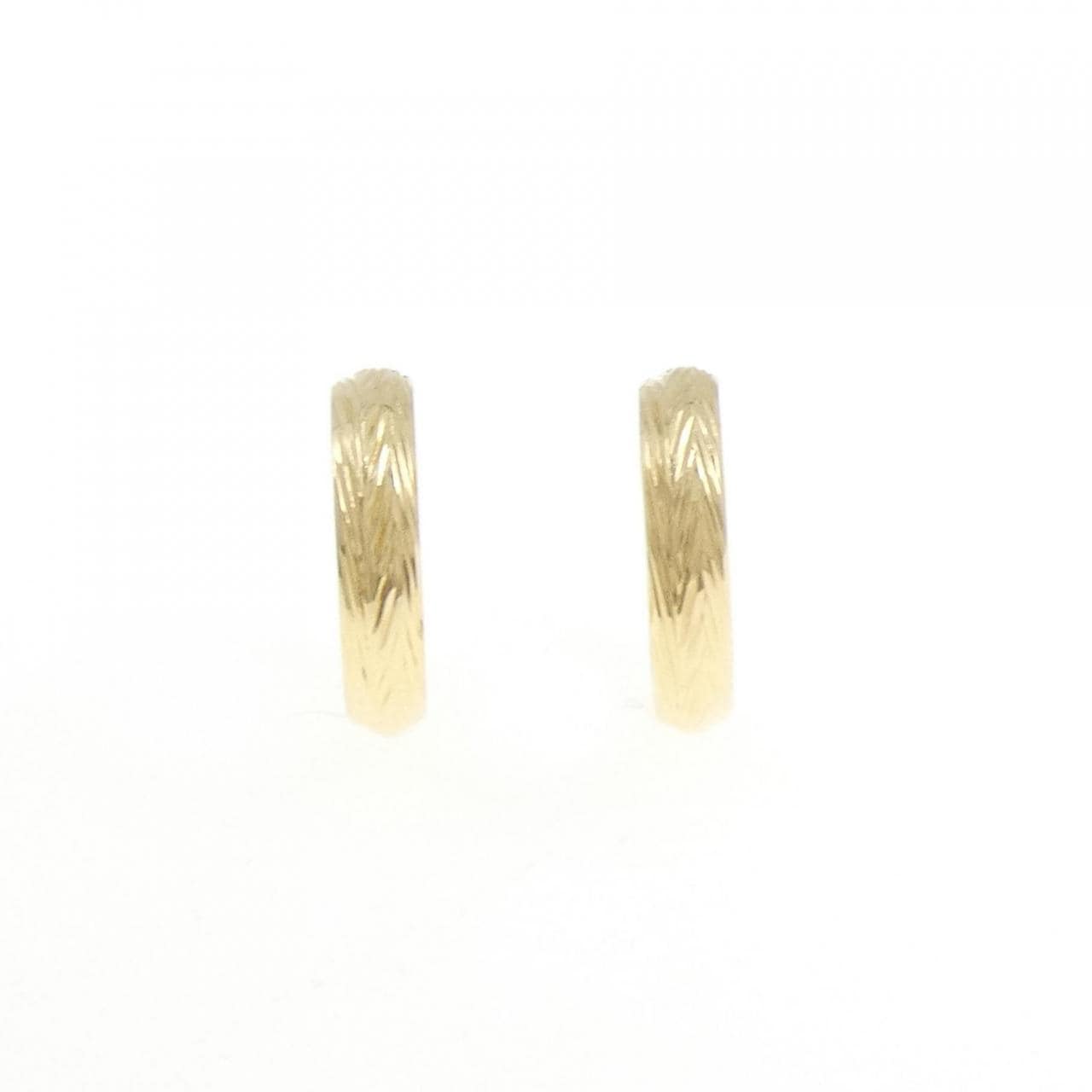 K18YG earrings