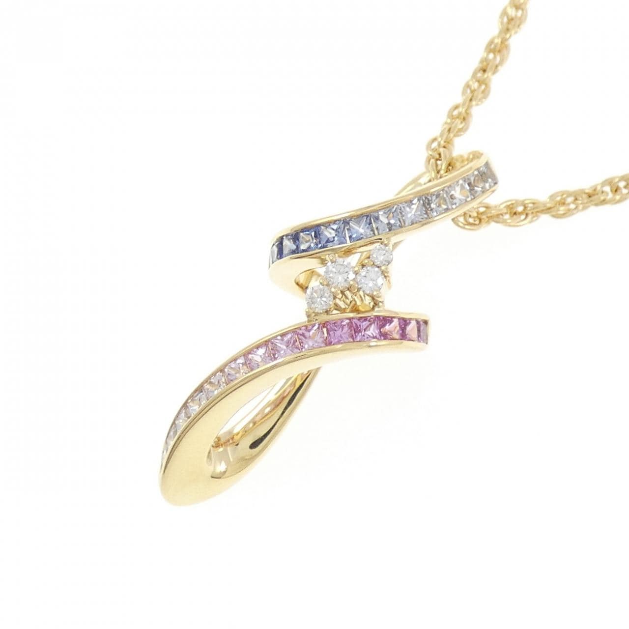 ジュネ サファイヤ ネックレス 1.38CT