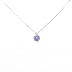 PT900/PT850 タンザナイト ネックレス