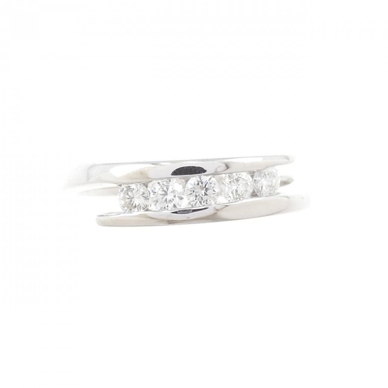 750WG ダイヤモンド リング