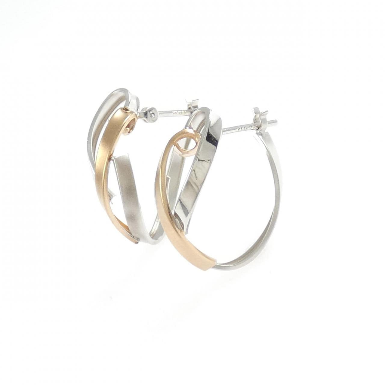 K14WG/K18PG ピアス