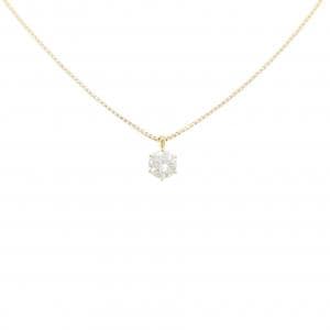 【新品】K18YG ダイヤモンド ネックレス 0.526CT H SI2 VG