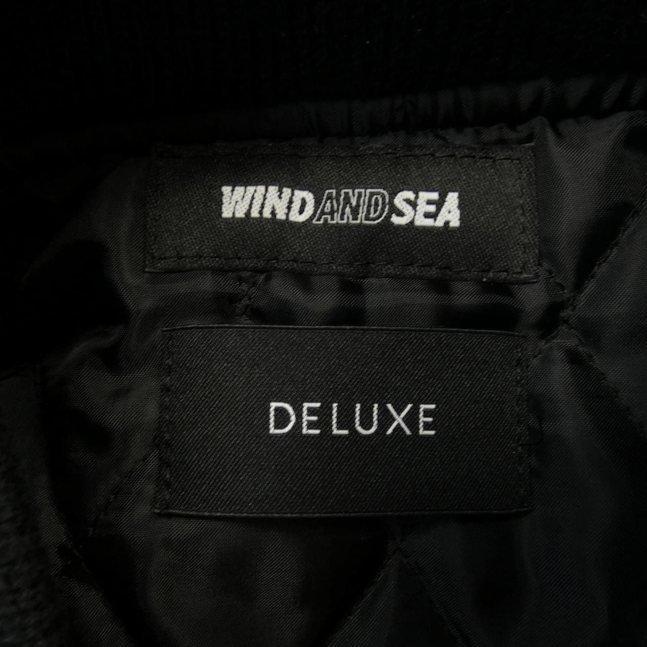 デラックス DELUXE WIND AND SEA スタジャン