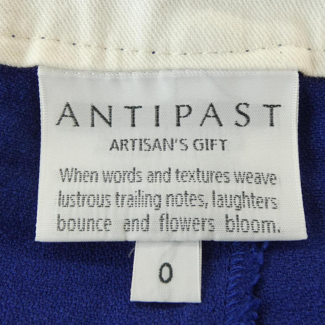 アンティパスト ANTIPAST パンツ