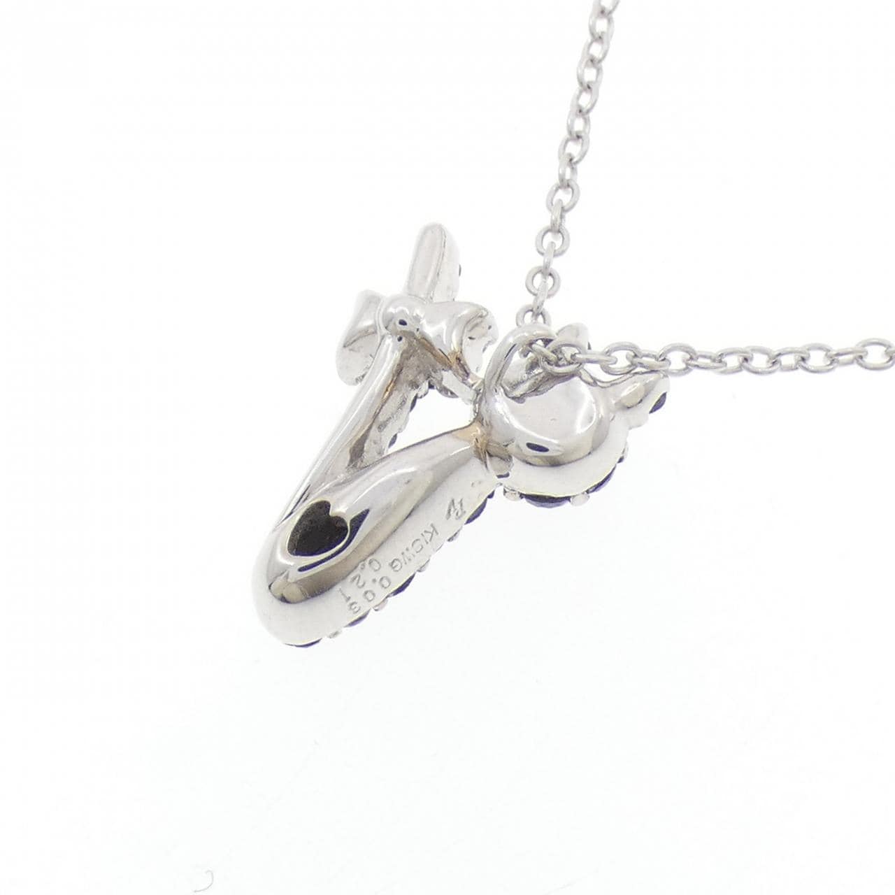 ポンテヴェキオ ダイヤモンド ネックレス 0.21CT