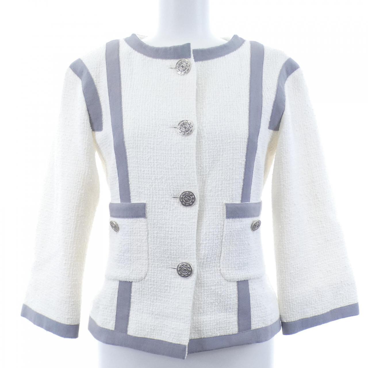 シャネル CHANEL P45580V31742 ノーカラージャケット