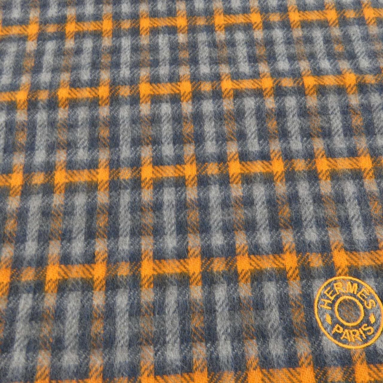 エルメス HERMES Hエコセ･レクトヴェルソ H393832T MUFFLER