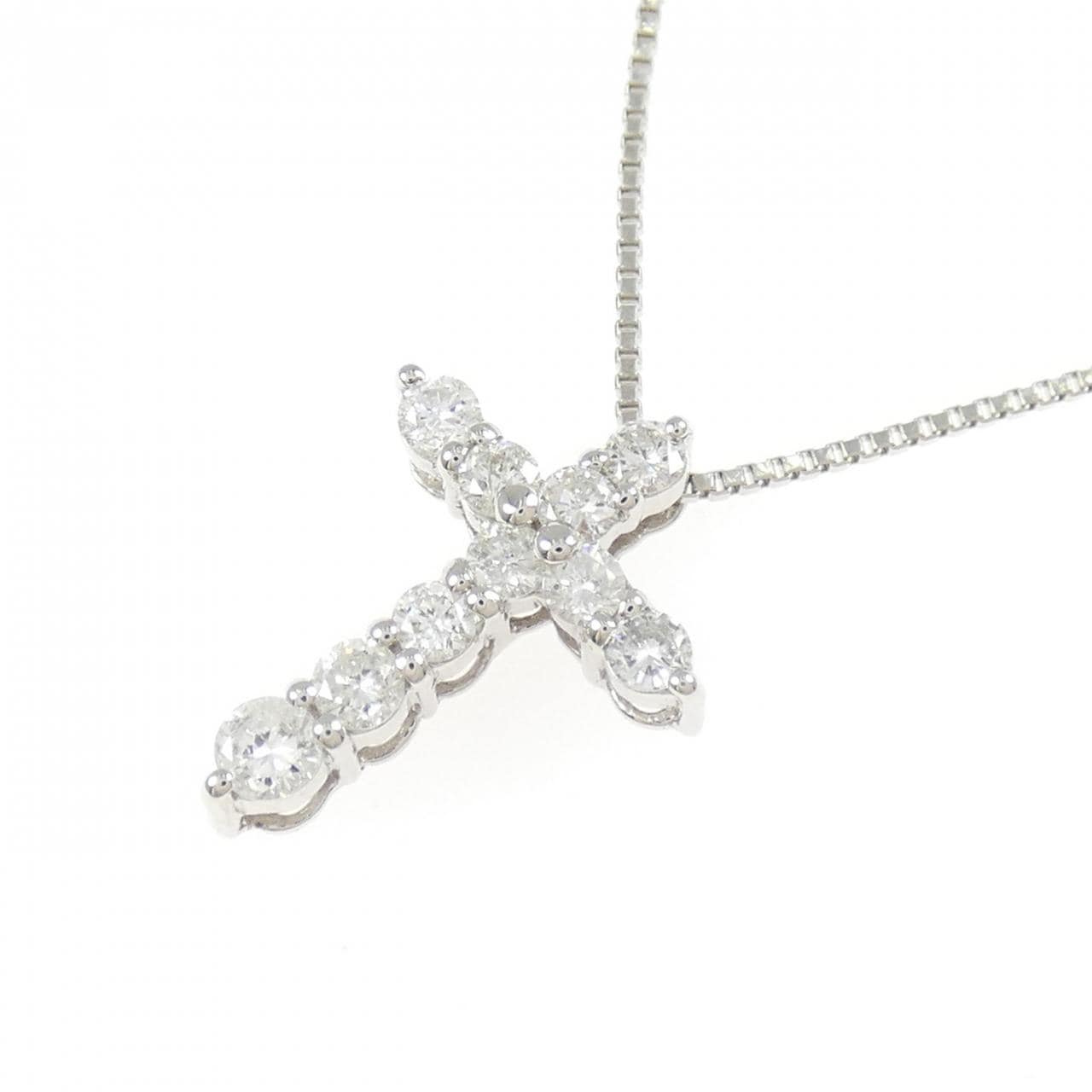 PT900/PT850 ダイヤモンド ネックレス 0.52CT