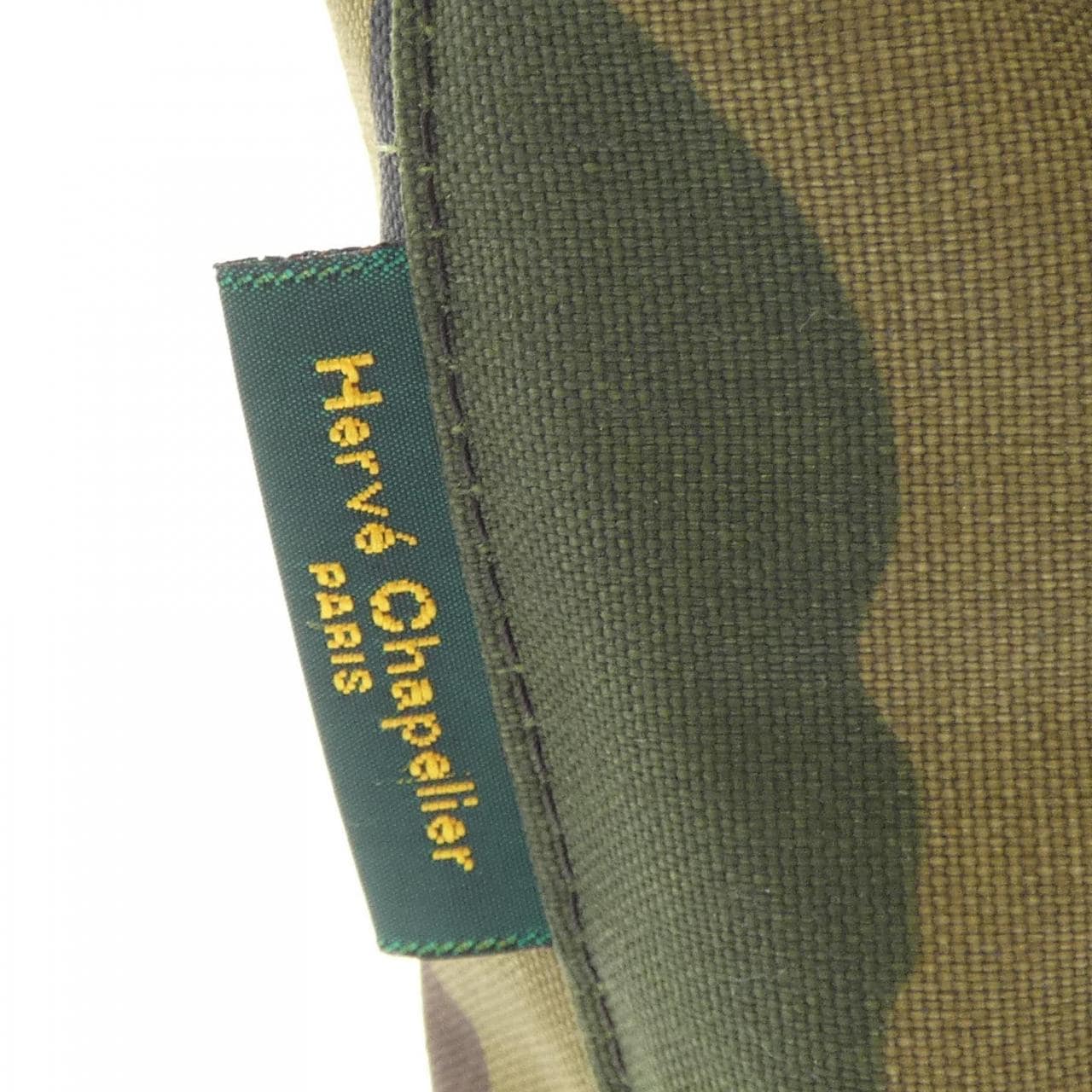 エルベシャプリエ HERVE CHAPELIER コーデュラナイロンスクエアショルダ-･迷彩 1754WJQ BAG
