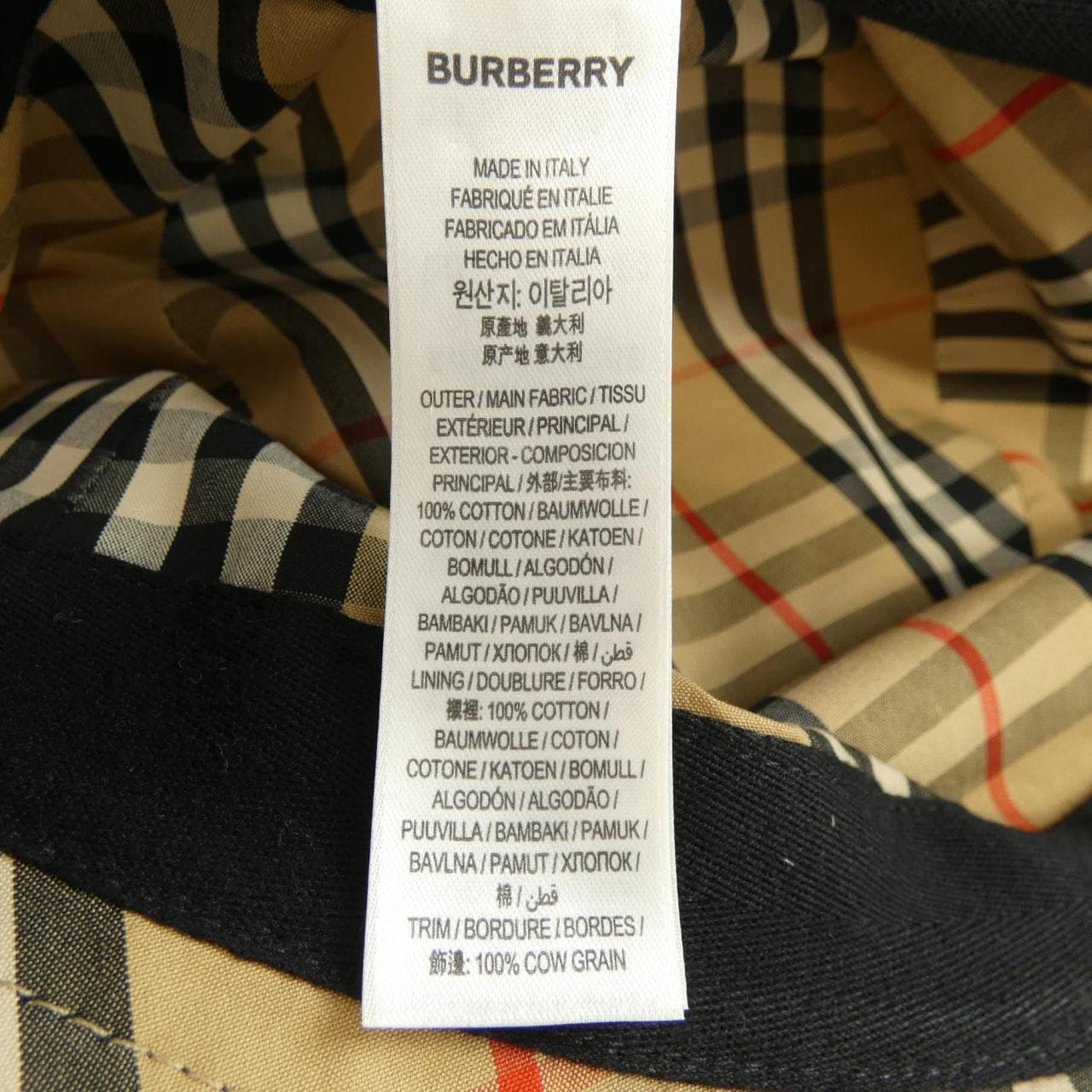 バーバリー BURBERRY 80573941 ハット