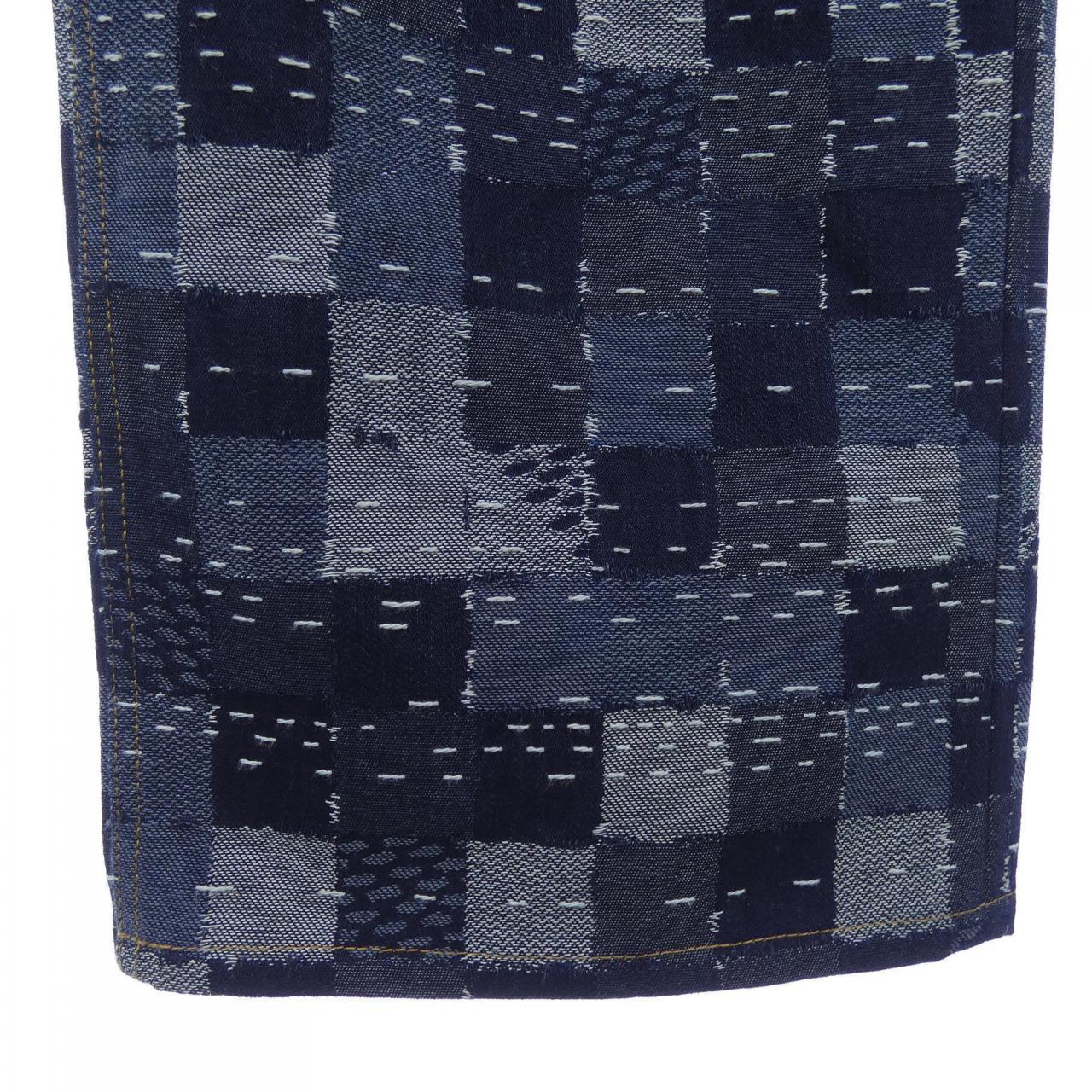 ルイヴィトン LOUIS VUITTON ダミエデニムスケートパンツ HTD64WWIO パンツ