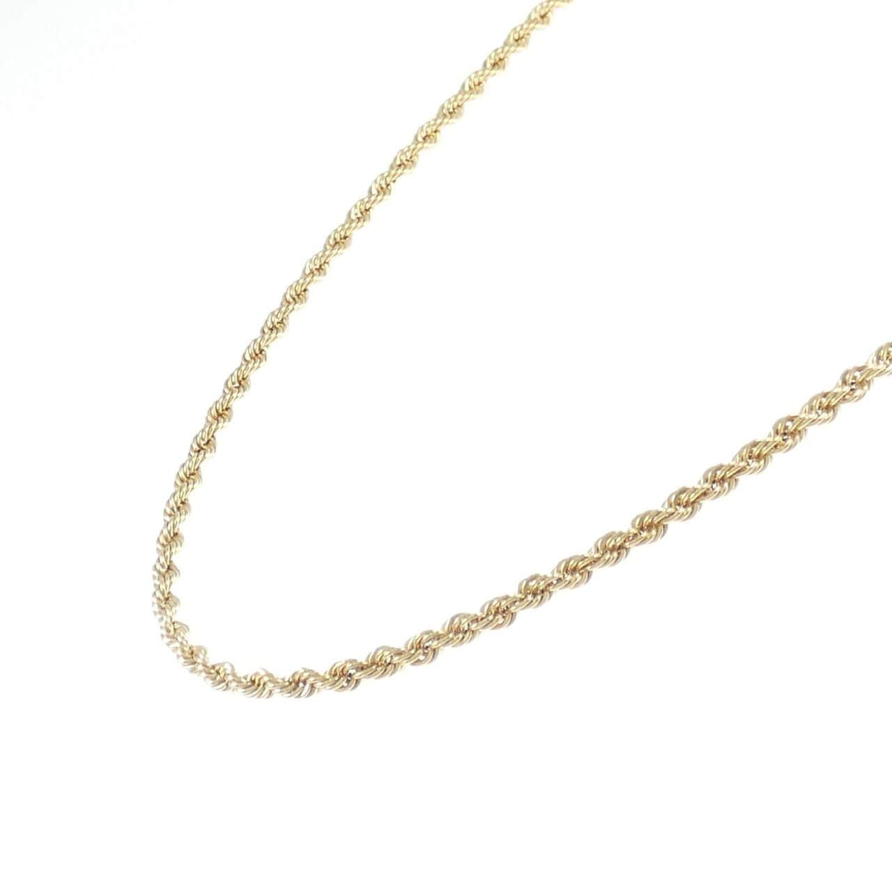 K18YG necklace