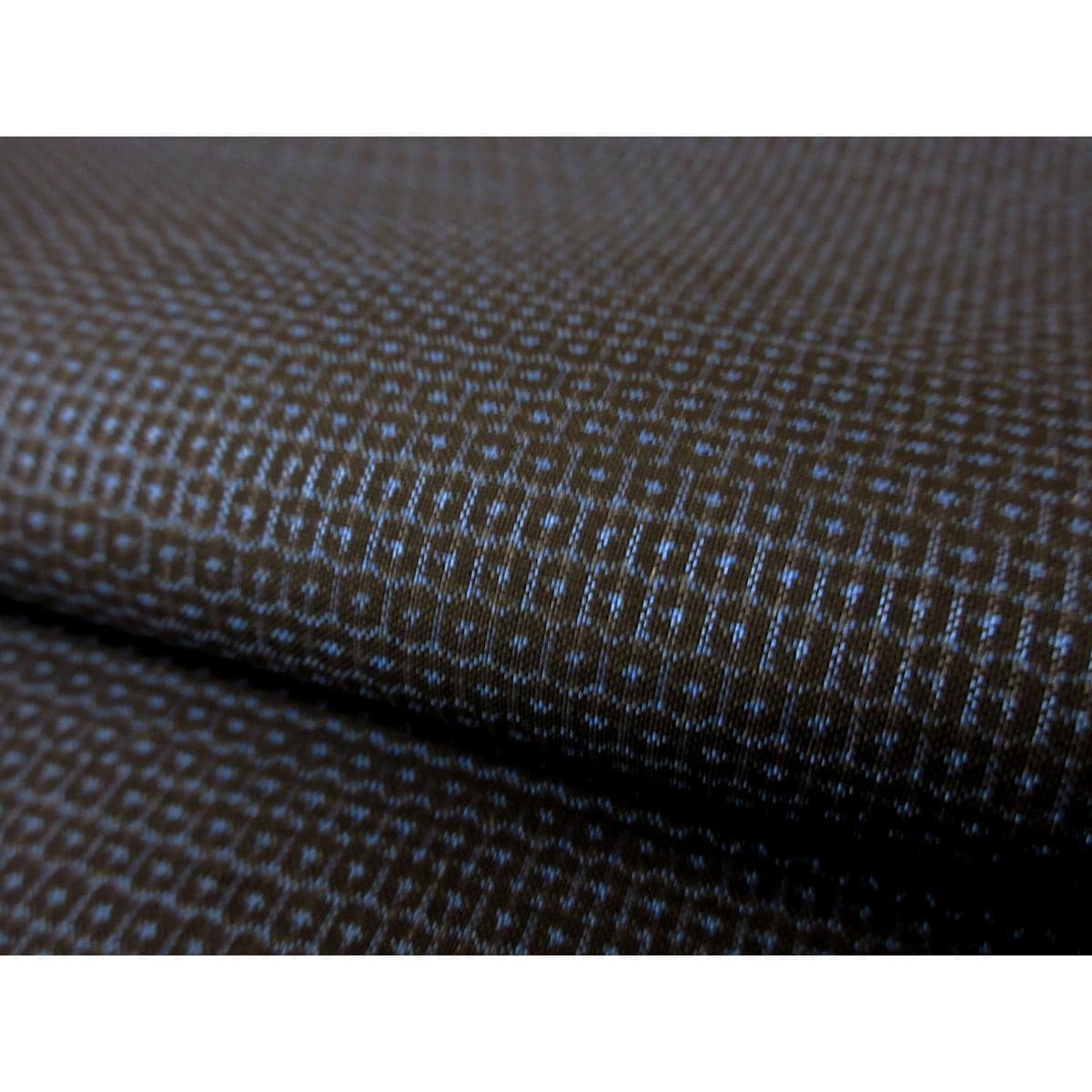 【未使用品】着尺反物　男物アンサンブル　１００山【大島紬】