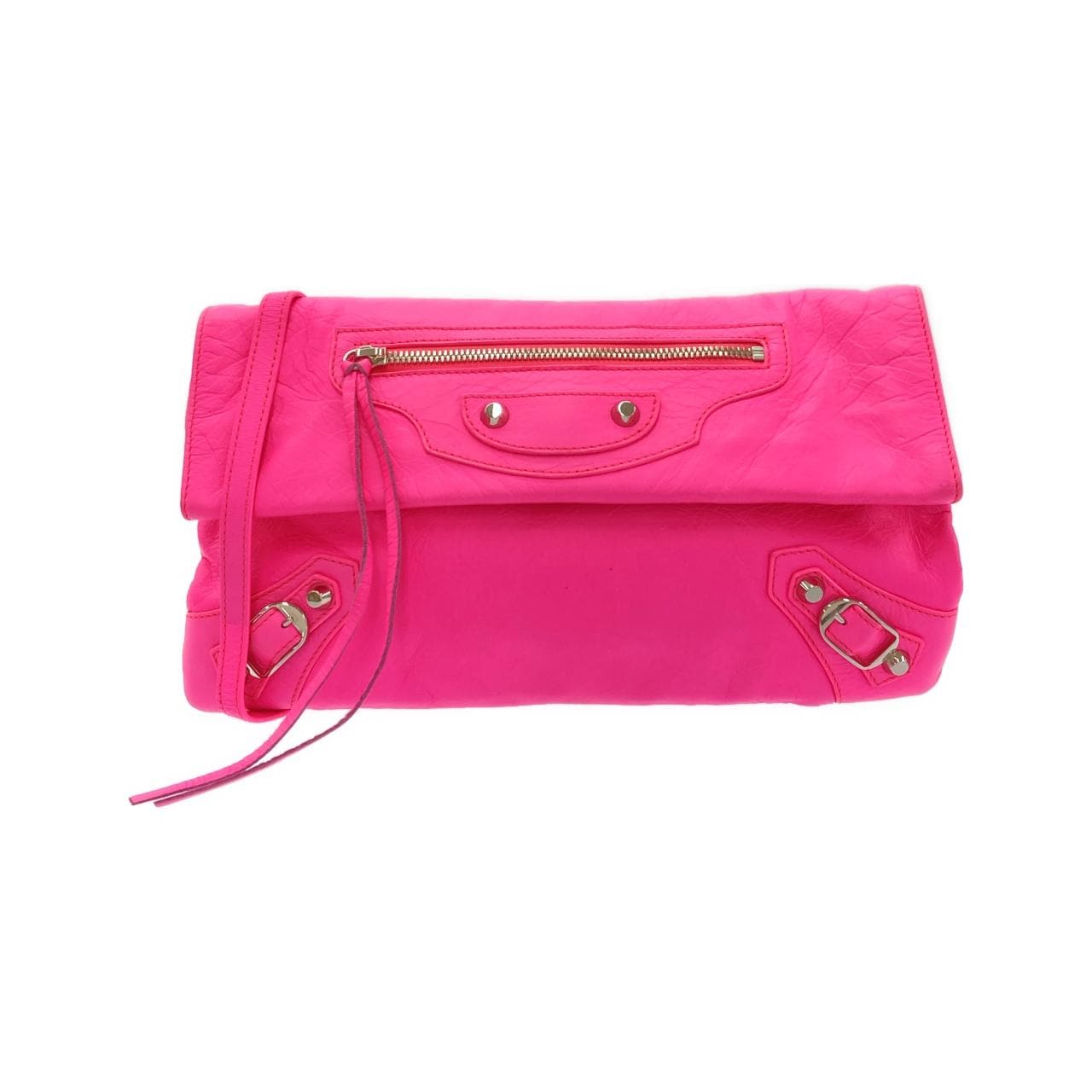 バレンシアガ CLASSIC SILVER ENVELOPE STRAP 438768 DLO0N ショルダーバッグ