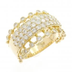 K18YG ダイヤモンド リング 1.02CT