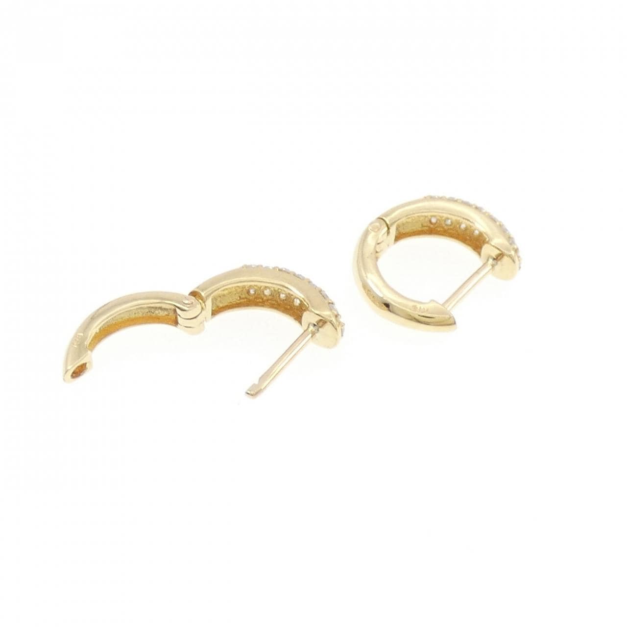 K18YG ダイヤモンド ピアス 0.20CT