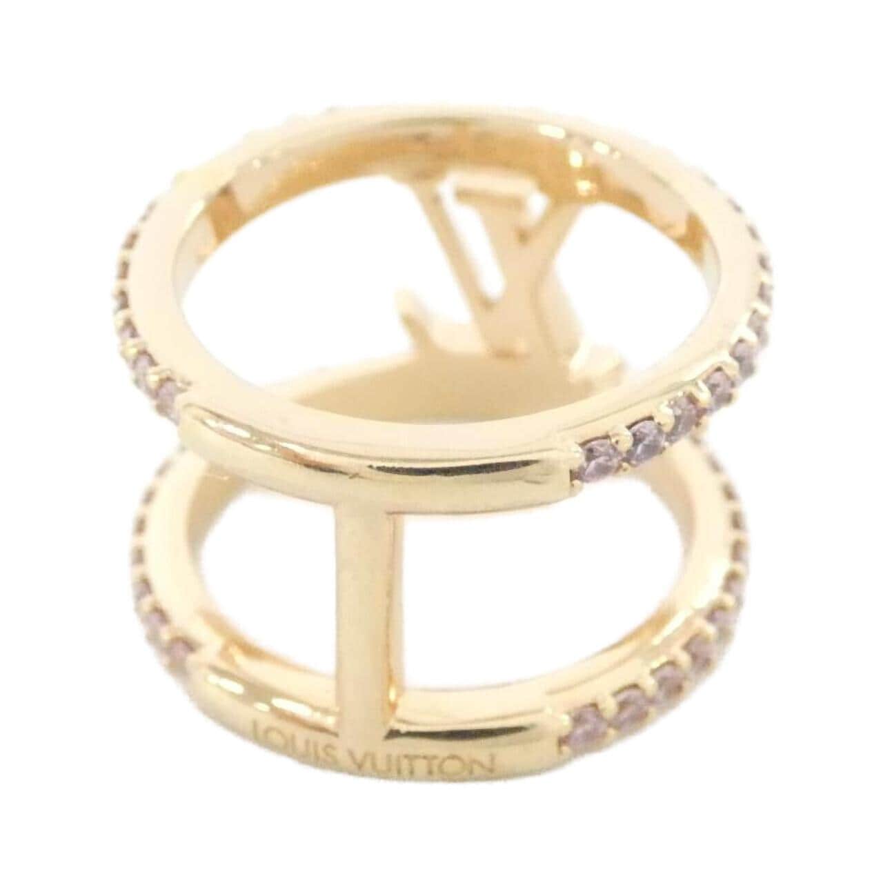 ルイヴィトン リング LVアイコニック ストラス S M1334S リング