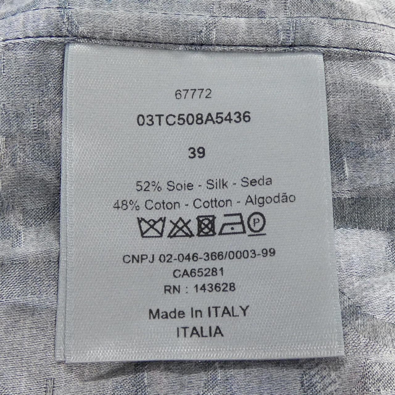 ディオール DIOR 03TC508A5436 S／Sシャツ