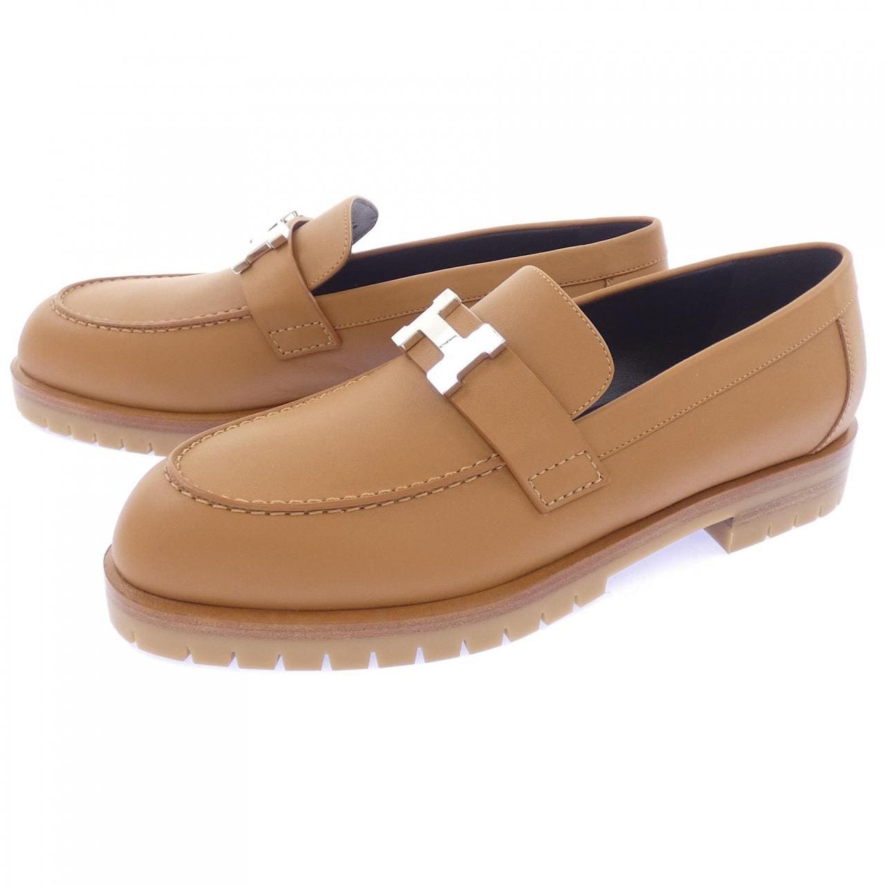 エルメス HERMES フォーブル FAUBOURG パリバックル 222252Z シューズ