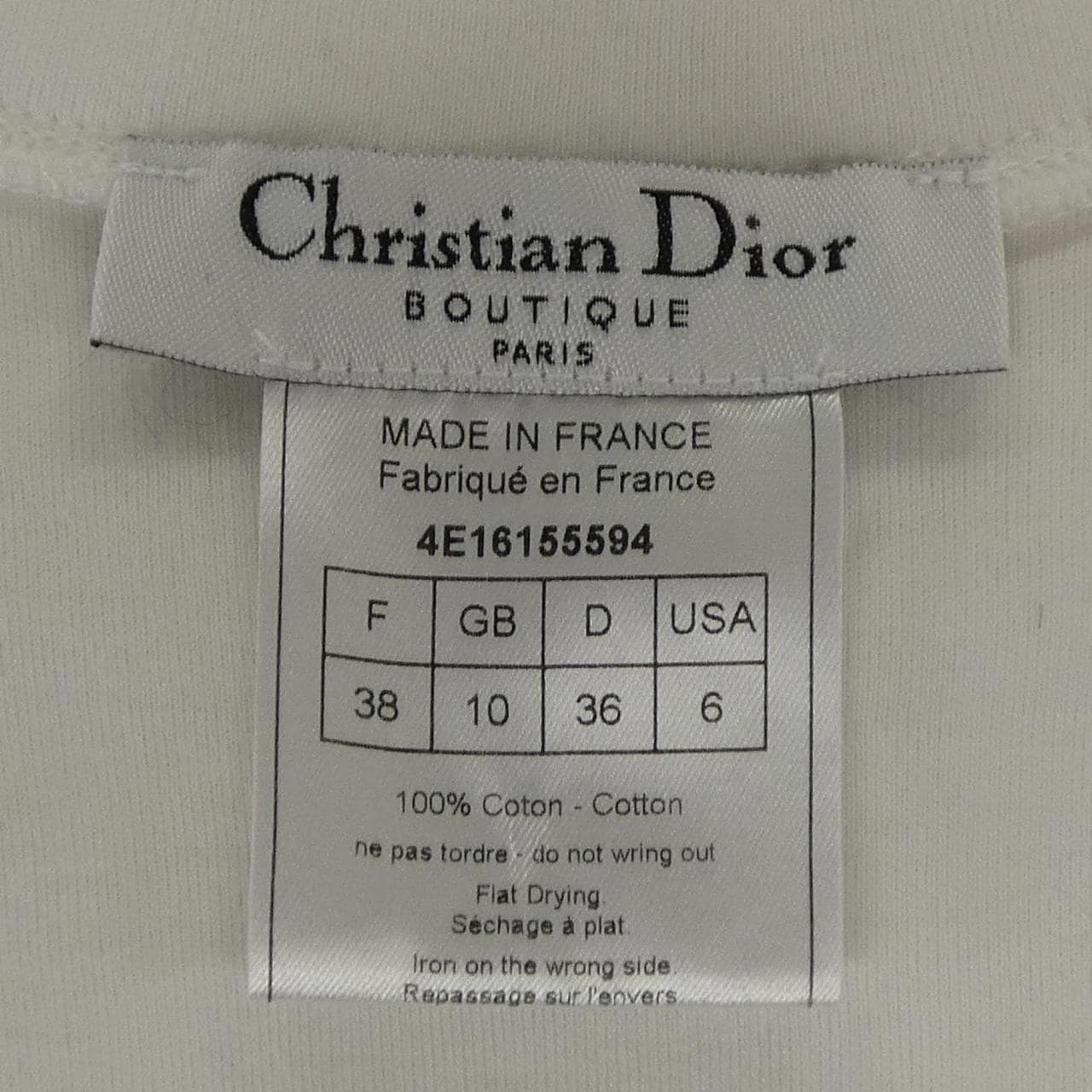 クリスチャンディオール CHRISTIAN DIOR DIOR GITANE 4E16155594 Tシャツ