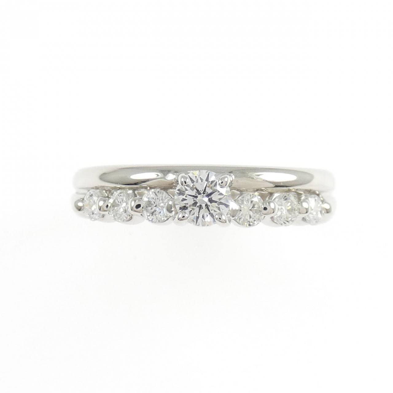 PT950 ダイヤモンド リング 0.197CT