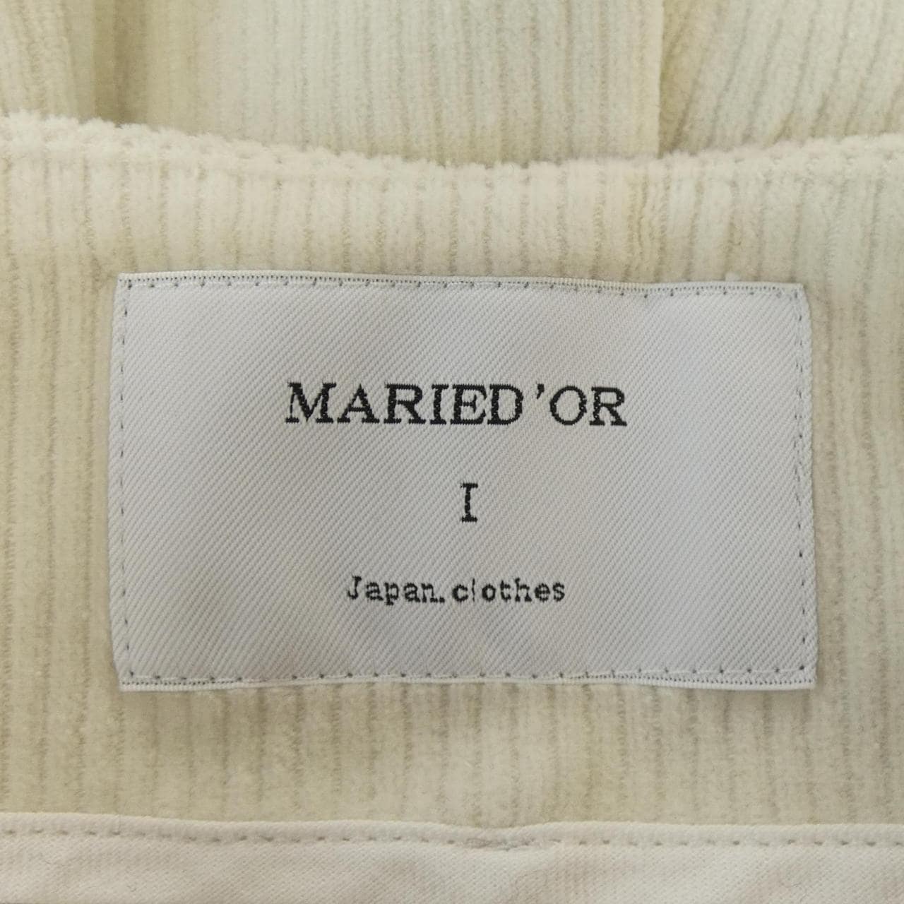 maried'or パンツ