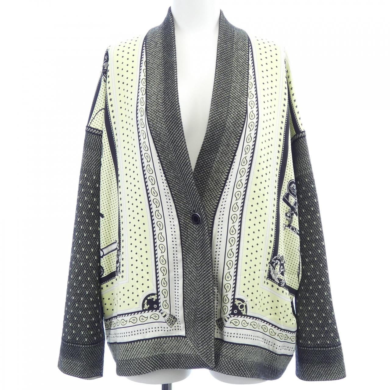 エルメス HERMES HARNAIS DE COUR BANDANA DC2H2832DS ツイルレーヌ カーディガン