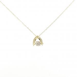 K18YG ダイヤモンド ネックレス 0.10CT