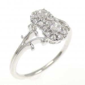 K18WG ダイヤモンド リング 0.30CT