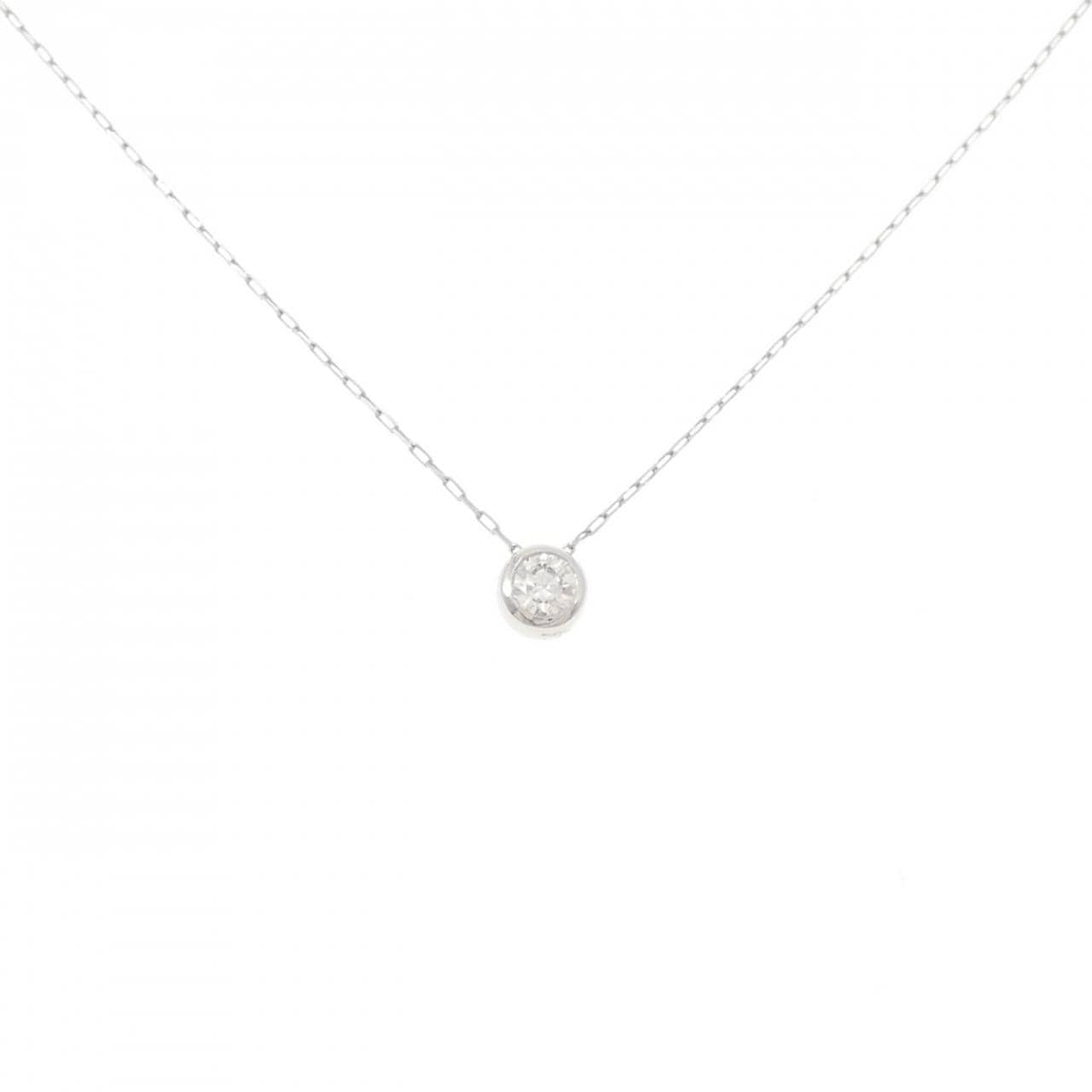 PT900/PT850 ダイヤモンド ネックレス 0.08CT
