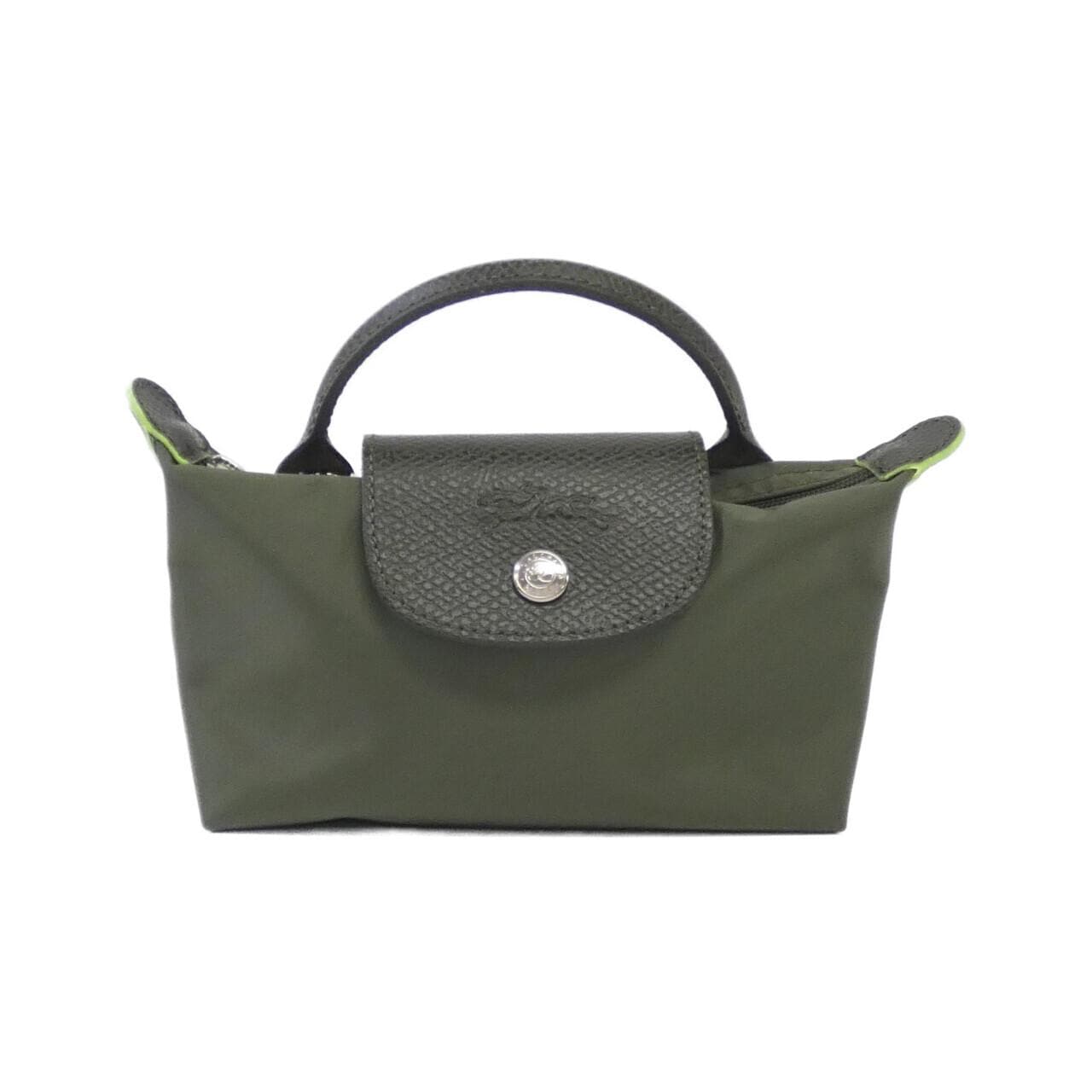 [新品] Longchamp Le Pliage 綠色 34175 919 手拿包