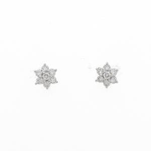 PT ダイヤモンド ピアス 0.18CT