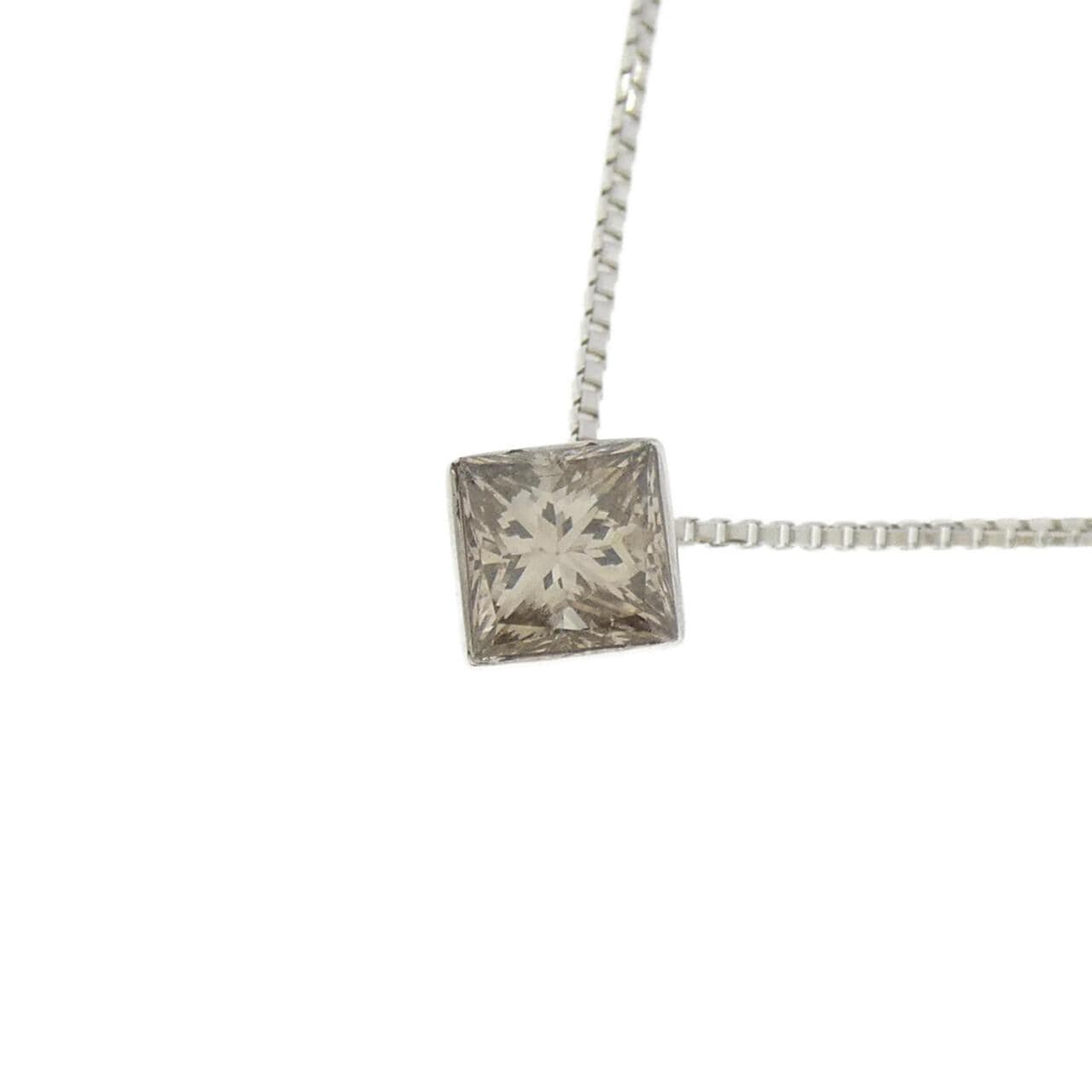 K18WG ダイヤモンド ネックレス 0.30CT