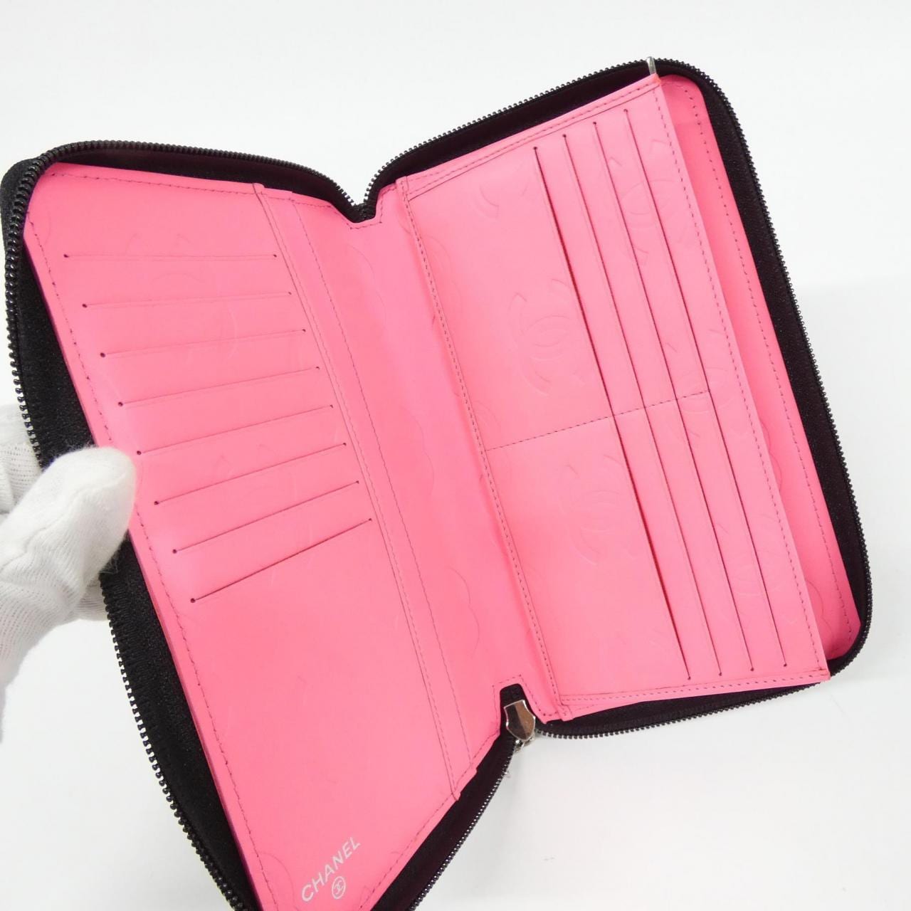 【ヴィンテージ】シャネル カンボン ライン 48660 財布