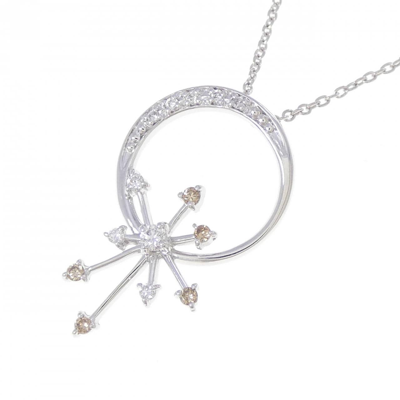 ギンザ タナカ ダイヤモンド ネックレス 0.06CT