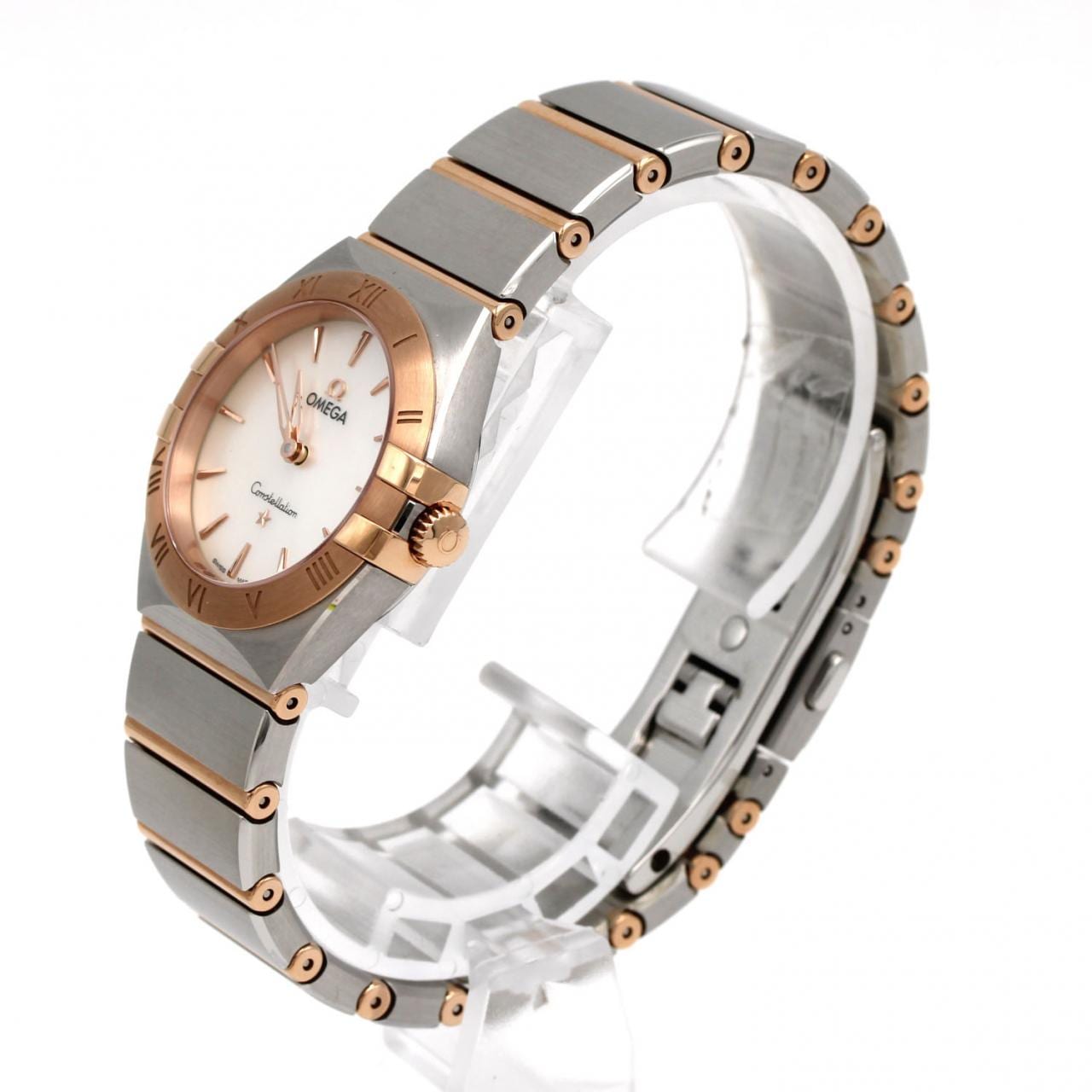 【新品】オメガ コンステレーション PGコンビ 131.20.28.60.05.001 SSxPG クォーツ