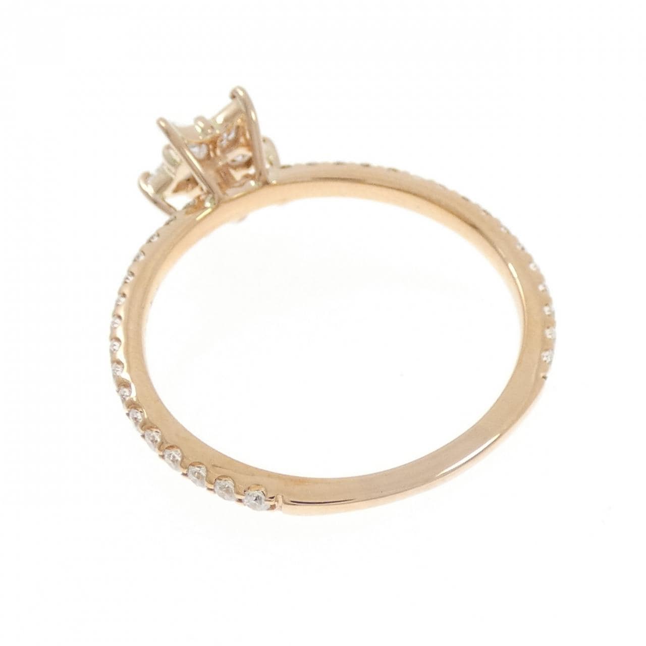 K18PG スター ダイヤモンド リング 0.30CT