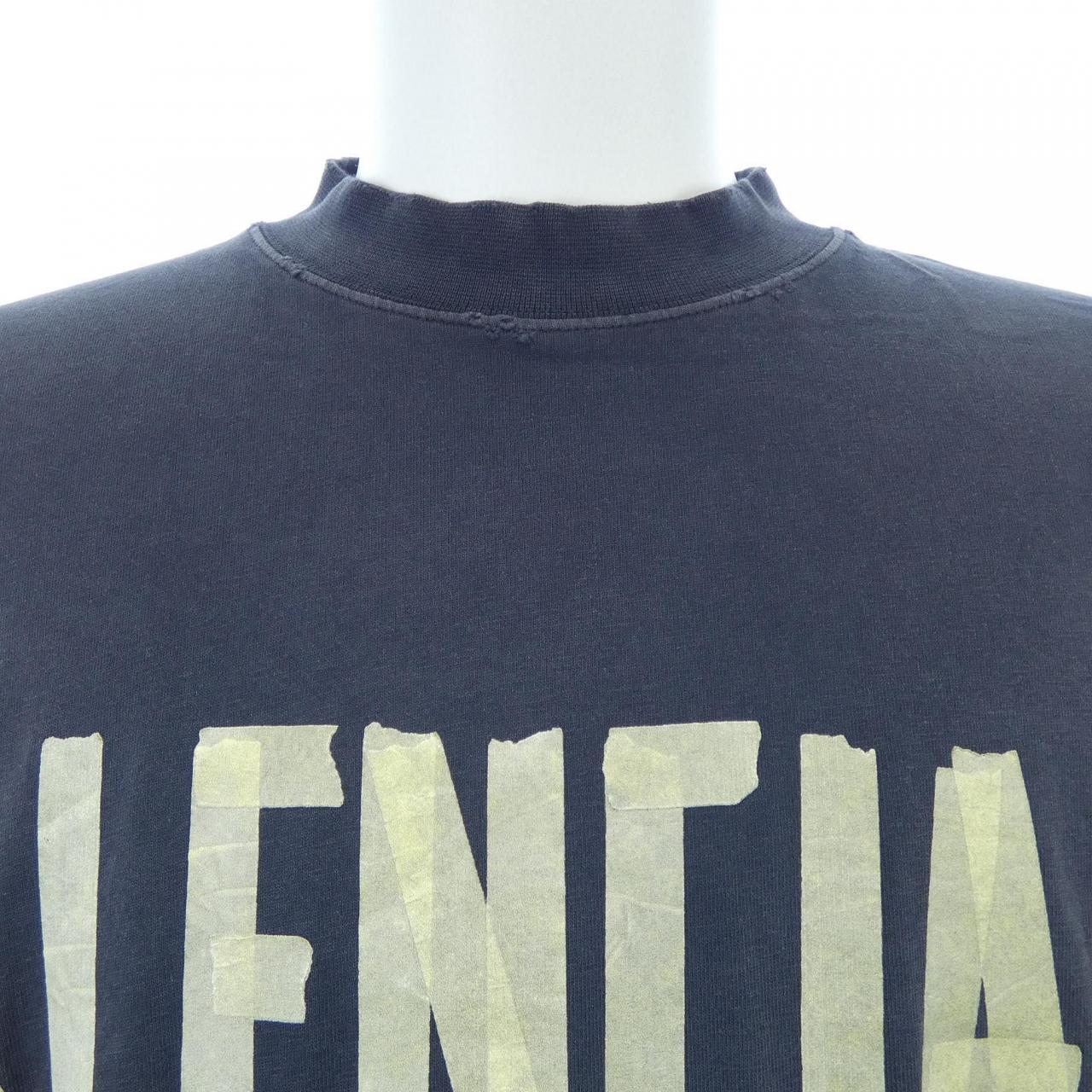 バレンシアガ BALENCIAGA TAPE TYPE Tシャツ ミディアムフィット 739784 TOVA9 UNISEX Tシャツ