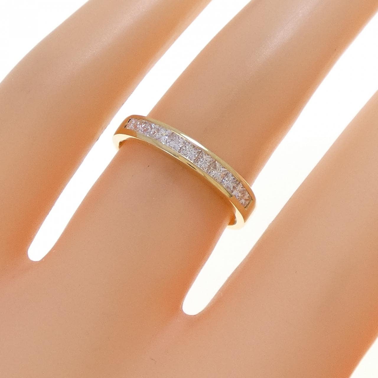 18KYG ダイヤモンド リング