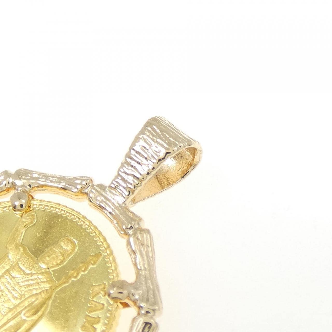 14K(枠) コイン ペンダント