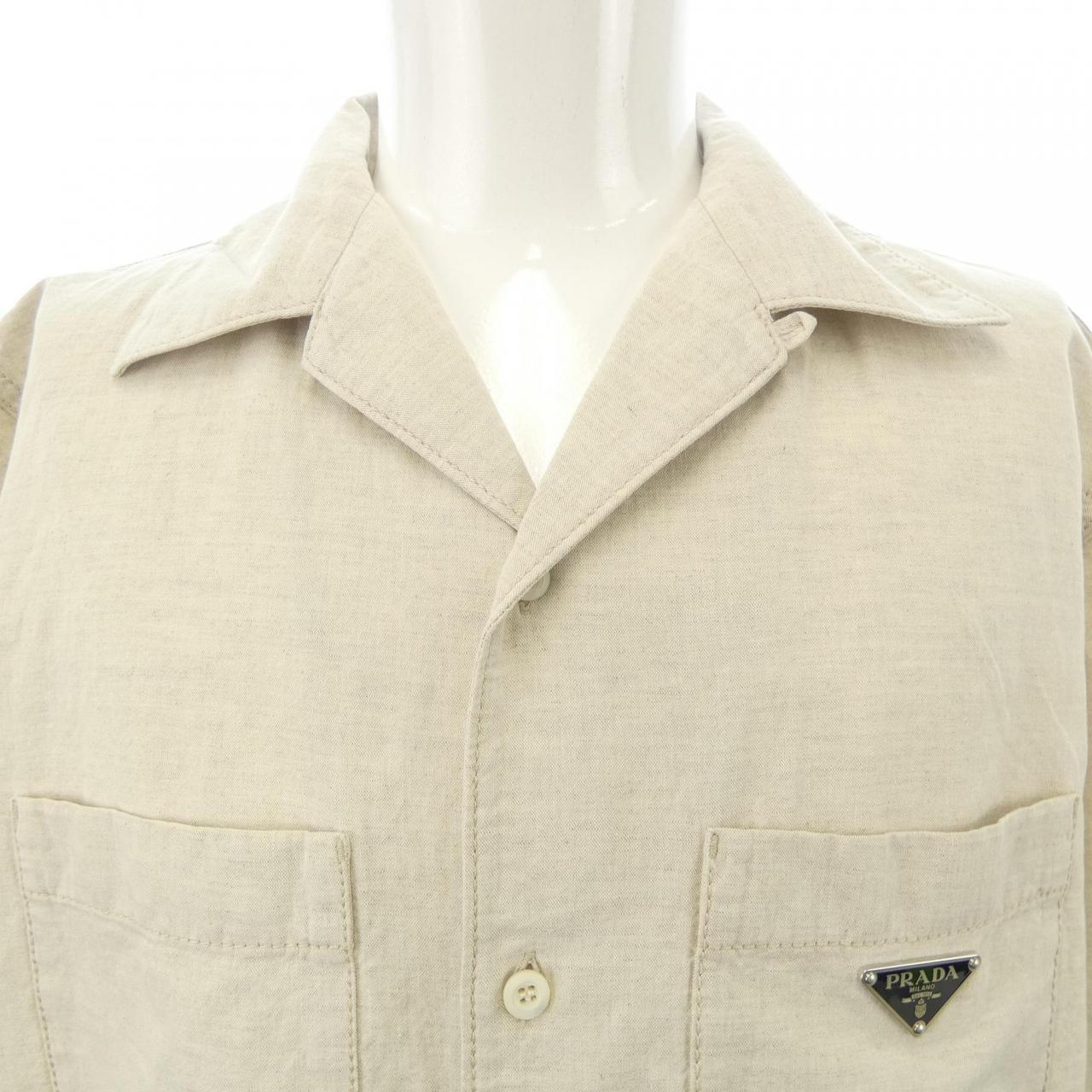 プラダ PRADA トライアングルロゴ GEC094 SAEO 14J2 S／Sシャツ