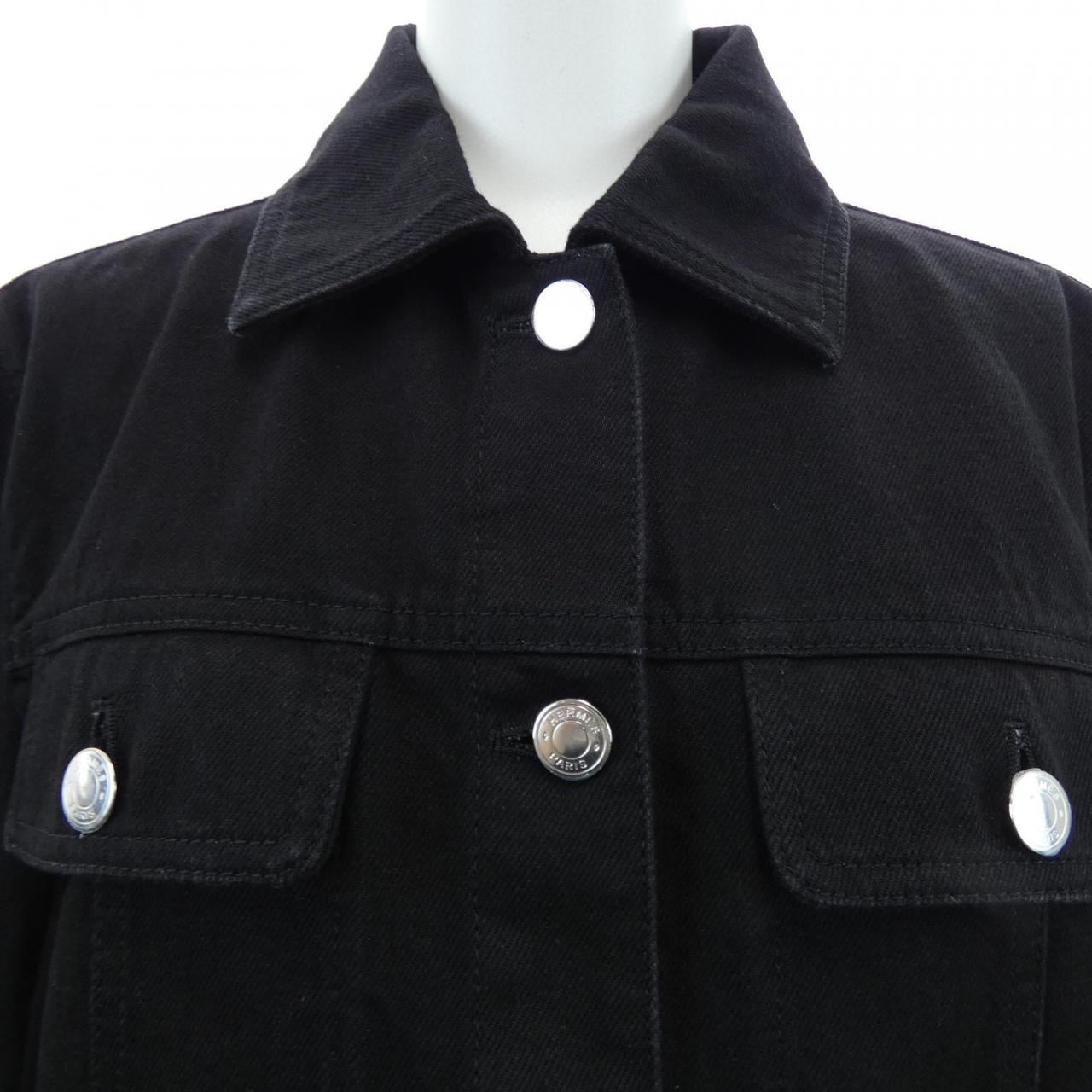 エルメス HERMES クルードセル *16-7203. デニムジャケット