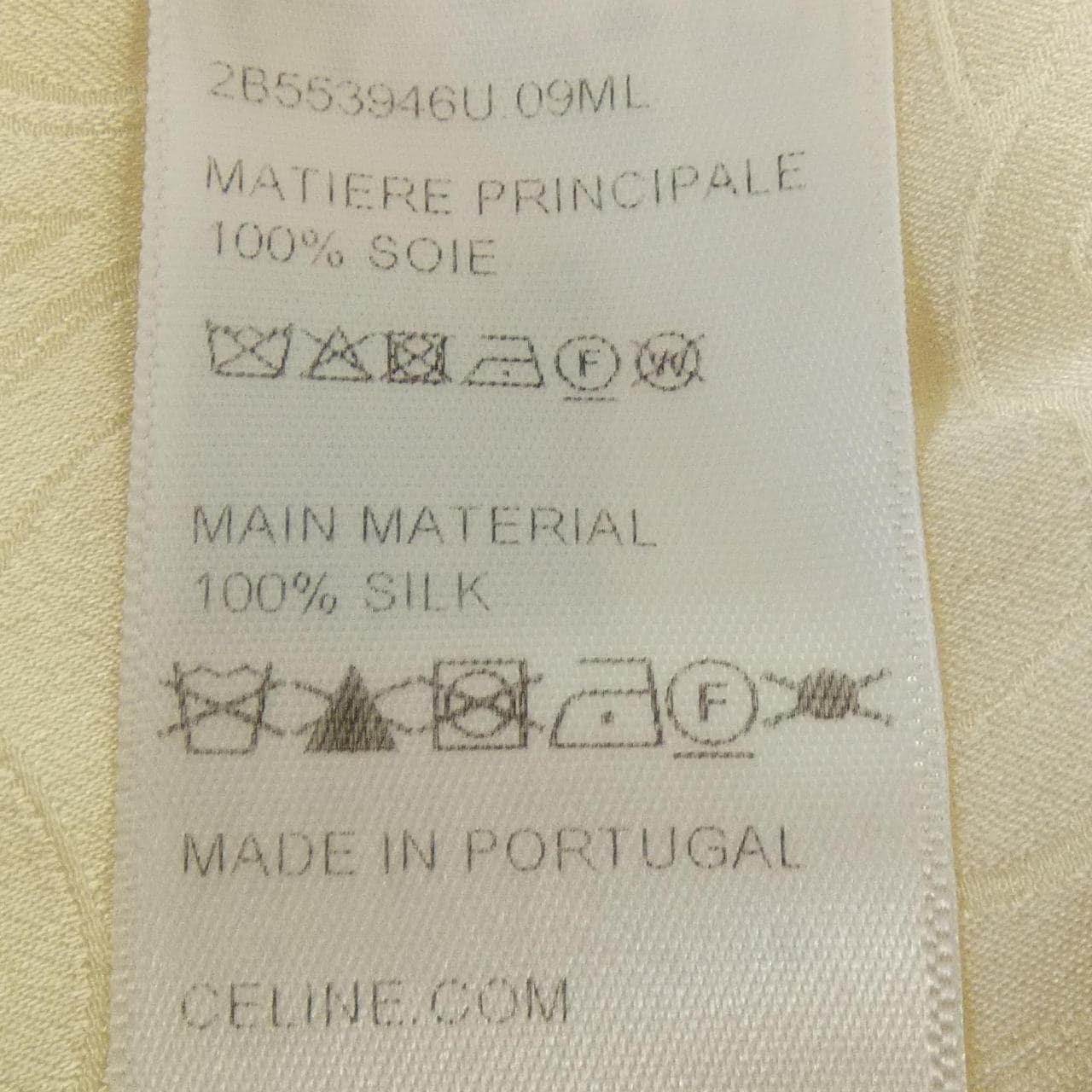 セリーヌ CELINE ファインラバリエールブラウス 2B553946U S／Sシャツ