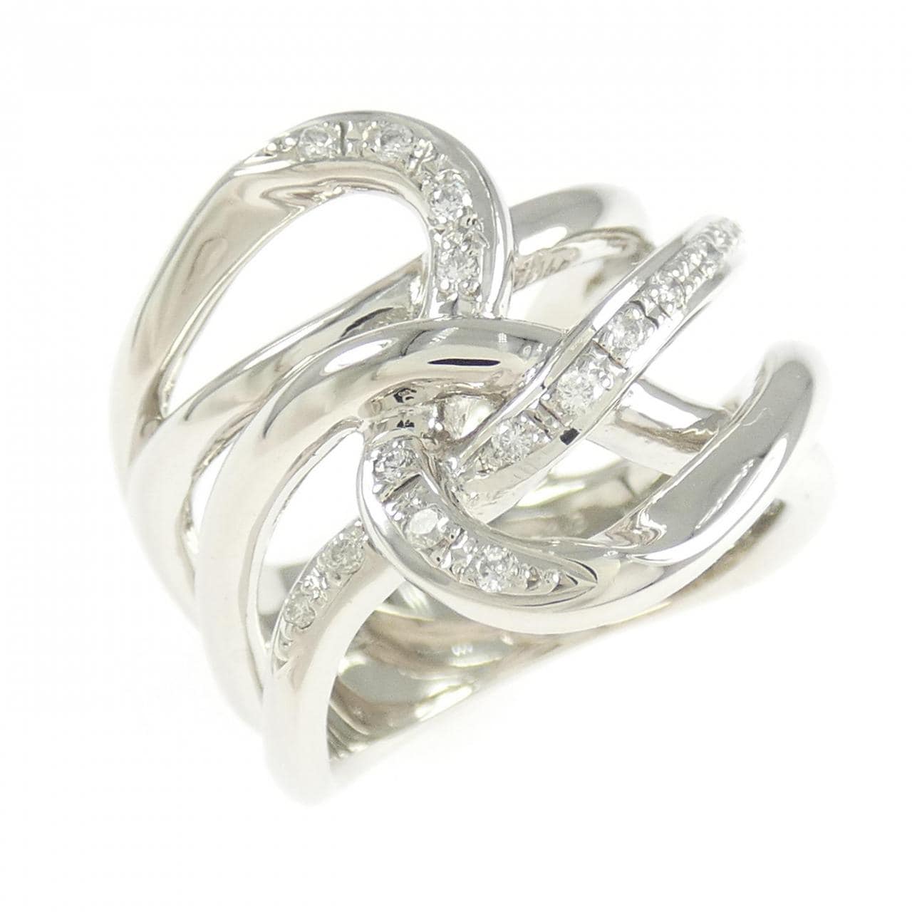 PT900 ダイヤモンド リング 0.13CT