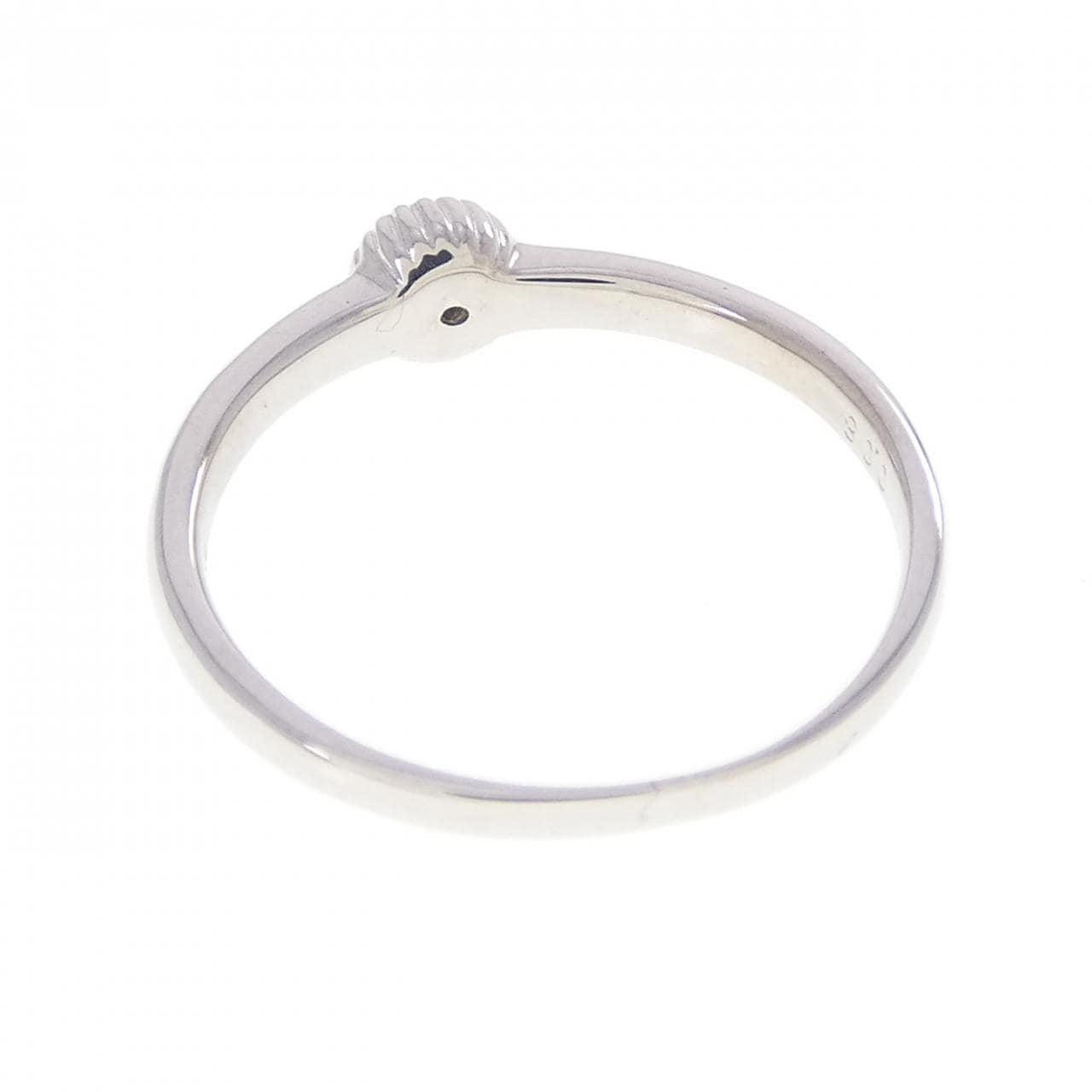 K18WG ダイヤモンド リング 0.08CT
