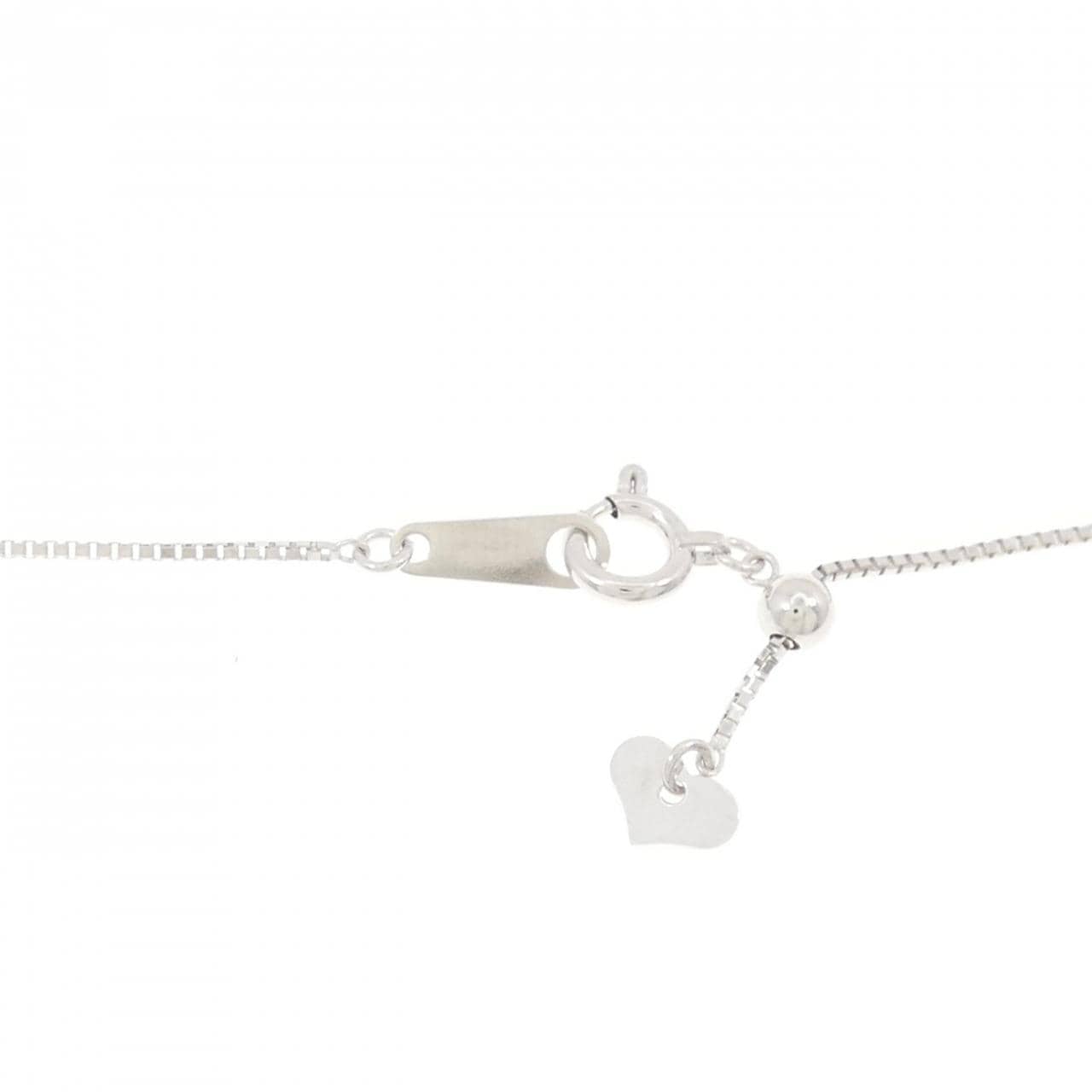 K18WG ダイヤモンド ネックレス 0.40CT