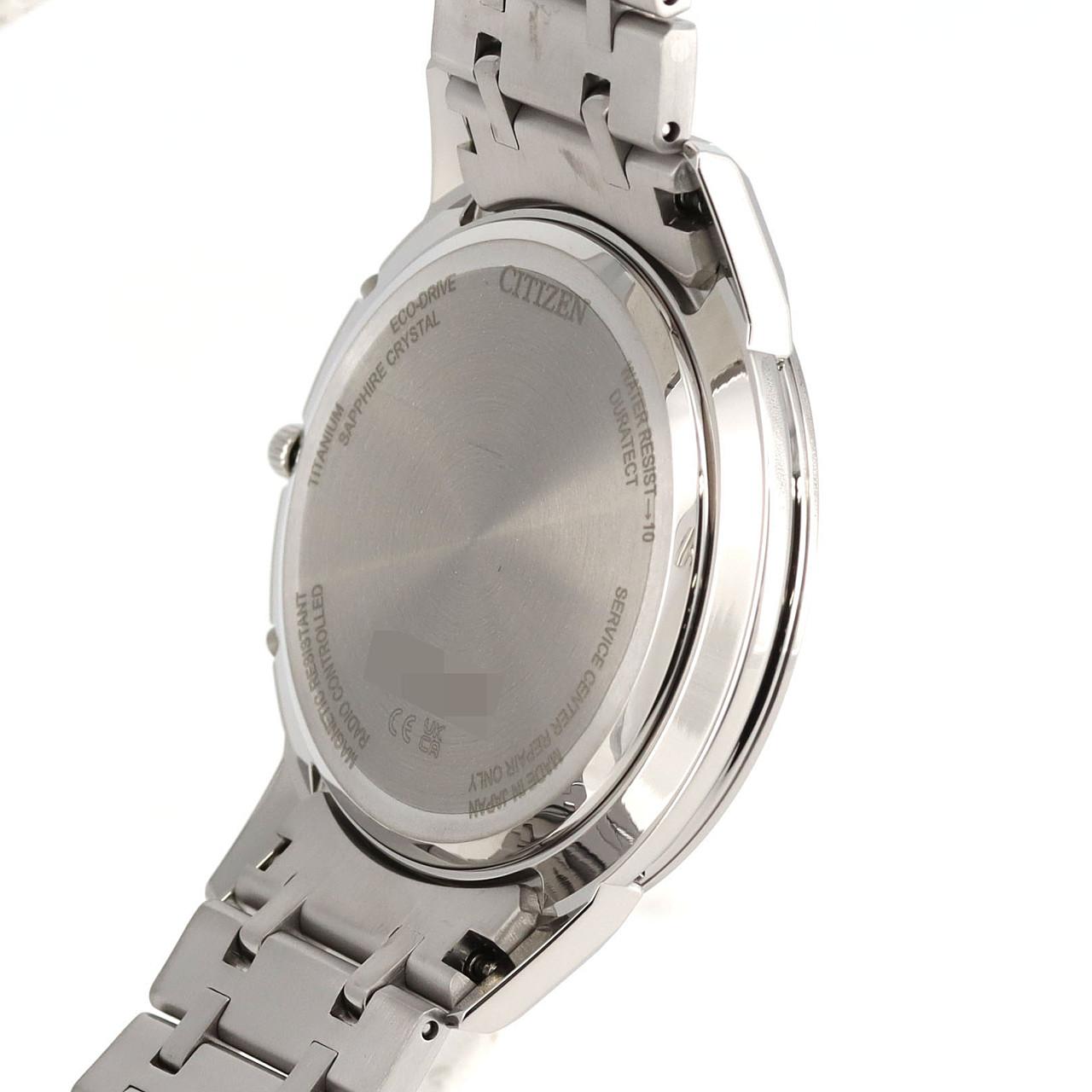 [新品] CITIZEN Exceed 電波表 H147-A1B4B03/CB1140-61L TI 太陽能石英