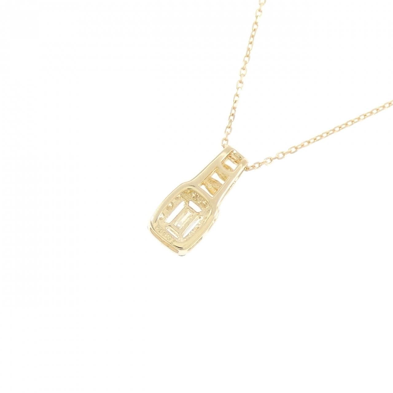 [新品] K18YG鑽石項鍊 0.15CT
