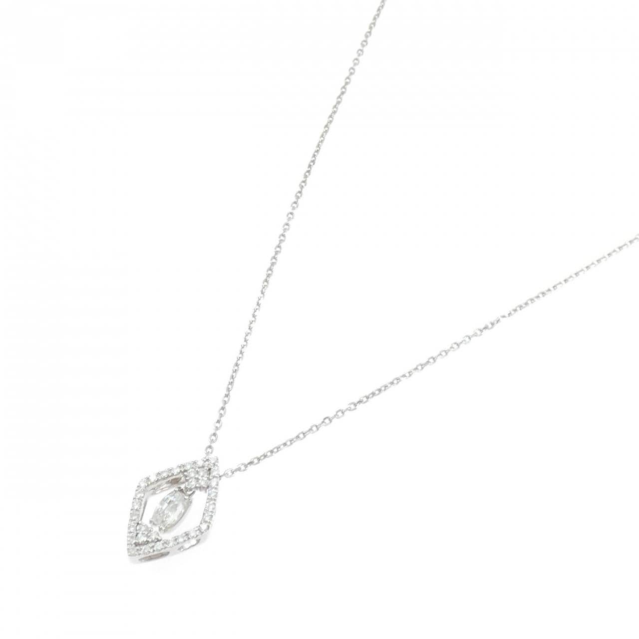 PT900/PT850 ダイヤモンド ネックレス 0.30CT