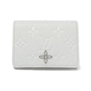 [未使用品] LOUIS VUITTON Monogram Empreinte Envelope Carte de Visite M12177 卡夾